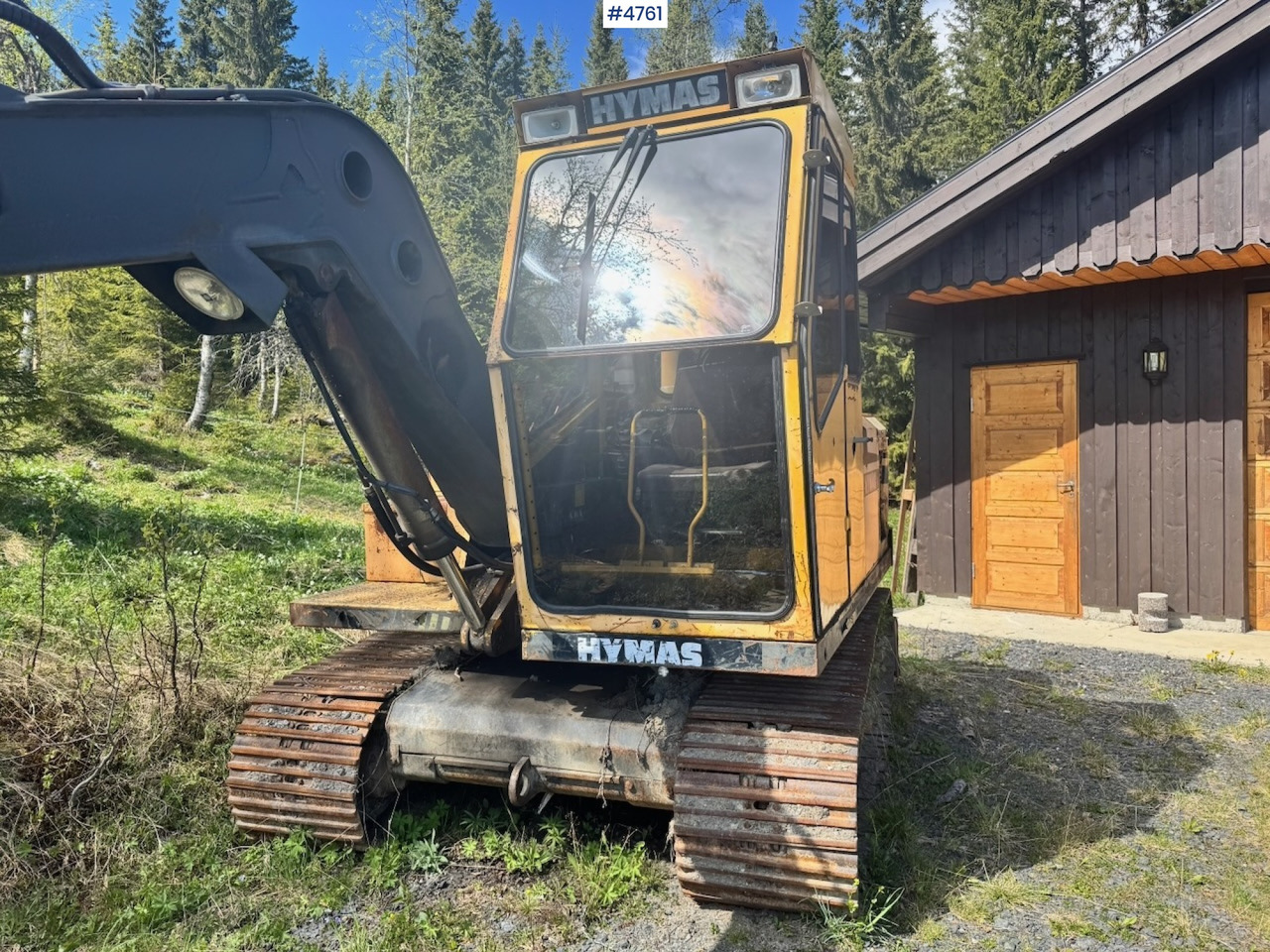 Circa 1990 Hymas 82R Crawler excavator w/ 2 buckets. - Excavadora: foto 3 Circa 1990 Hymas 82R Crawler excavator w/ 2 buckets. - Excavadora: foto 3