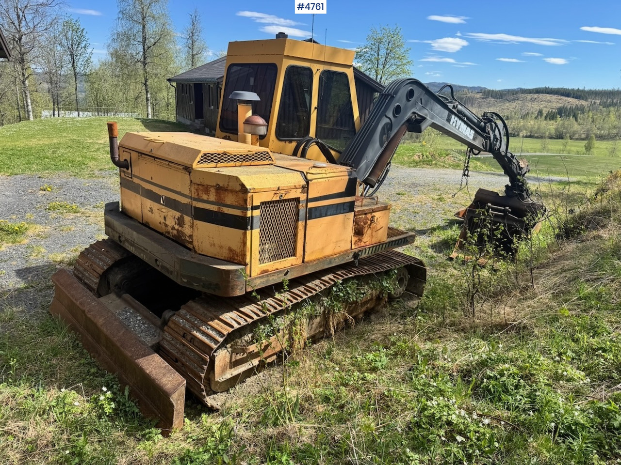 Circa 1990 Hymas 82R Crawler excavator w/ 2 buckets. - Excavadora: foto 5 Circa 1990 Hymas 82R Crawler excavator w/ 2 buckets. - Excavadora: foto 5