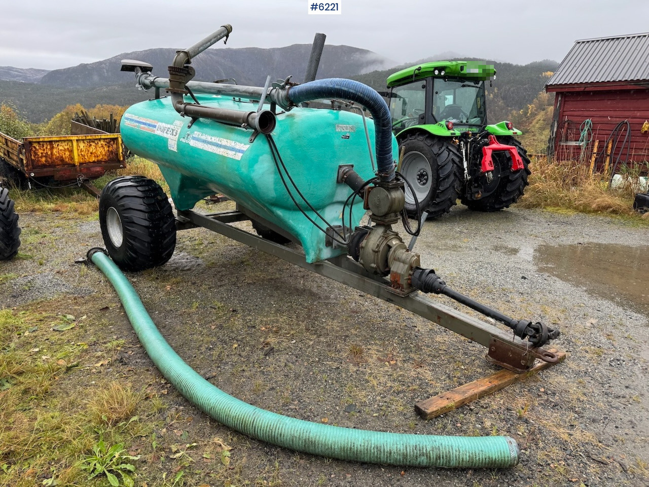 Doff X3 with high-pressure pump and cannon - Cuba de purín: foto 3 Doff X3 with high-pressure pump and cannon - Cuba de purín: foto 3