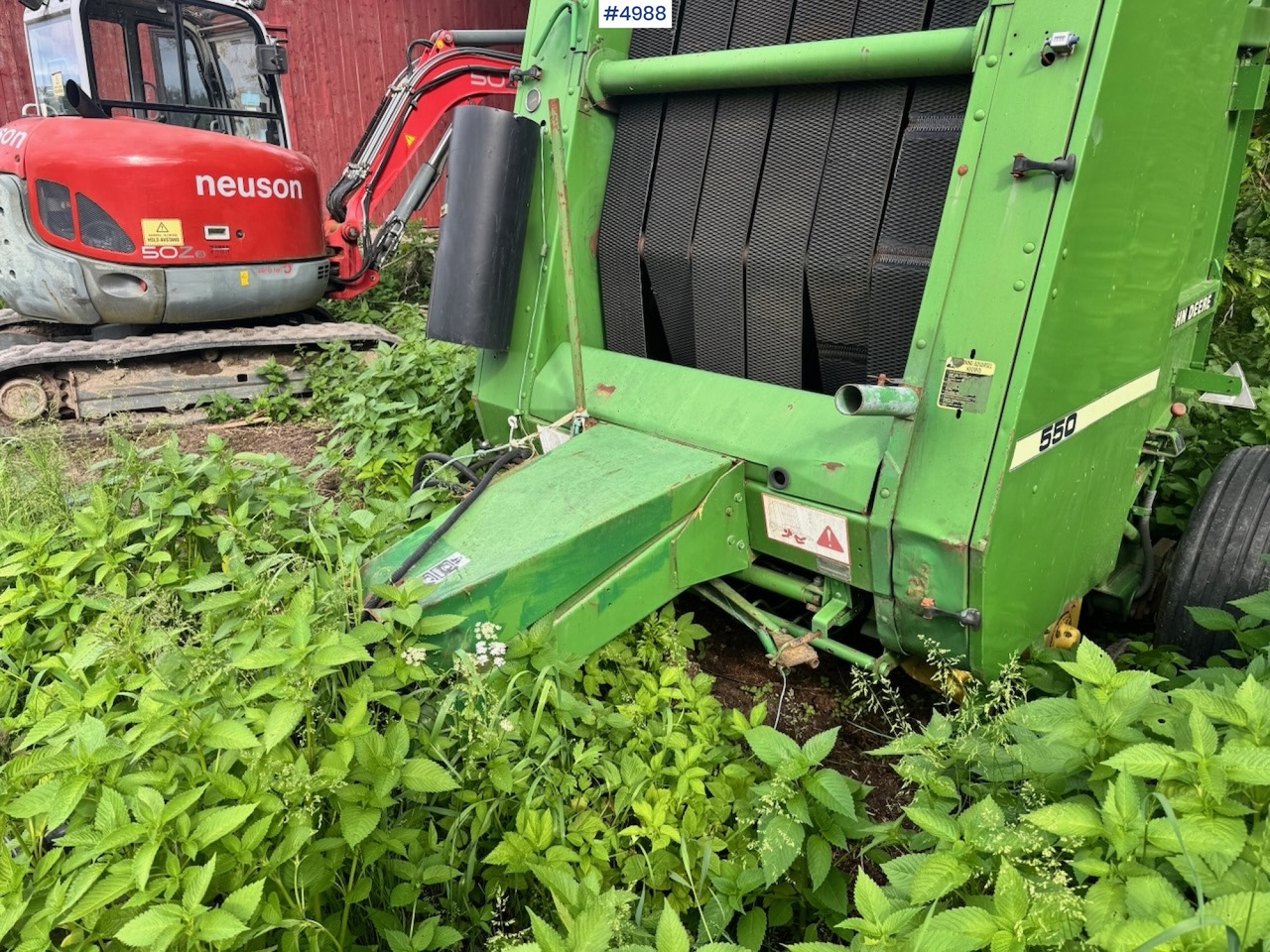 John Deere 550 Round baler with control box - Maquinaria de henificación: foto 5 John Deere 550 Round baler with control box - Maquinaria de henificación: foto 5