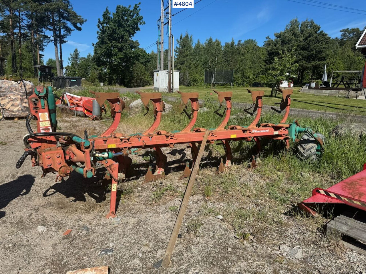 Kverneland Ecomat 650 6-furrow reversible plough - Equipo para trabajo del suelo: foto 1 Kverneland Ecomat 650 6-furrow reversible plough - Equipo para trabajo del suelo: foto 1