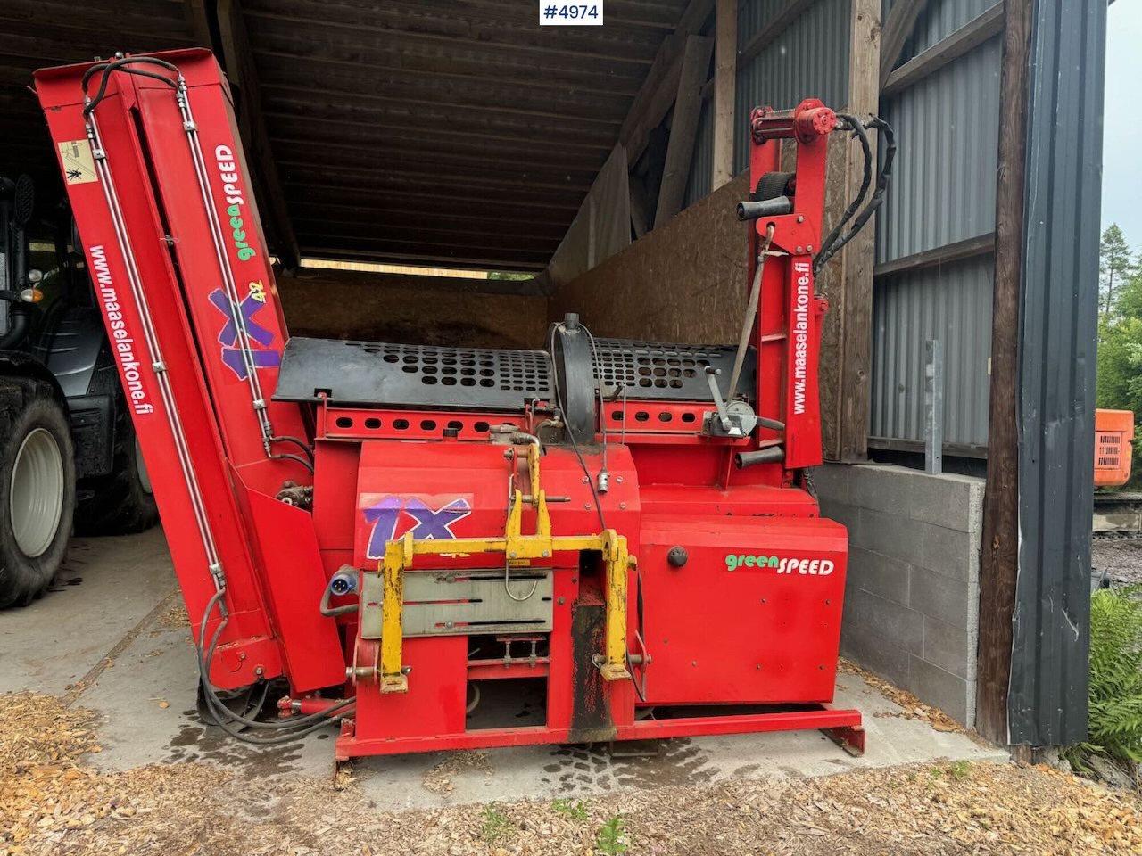 2008 Hakki Pilke 1X 42 Greenspeed wood chipper - Maquinaria forestal: foto 1 2008 Hakki Pilke 1X 42 Greenspeed wood chipper - Maquinaria forestal: foto 1