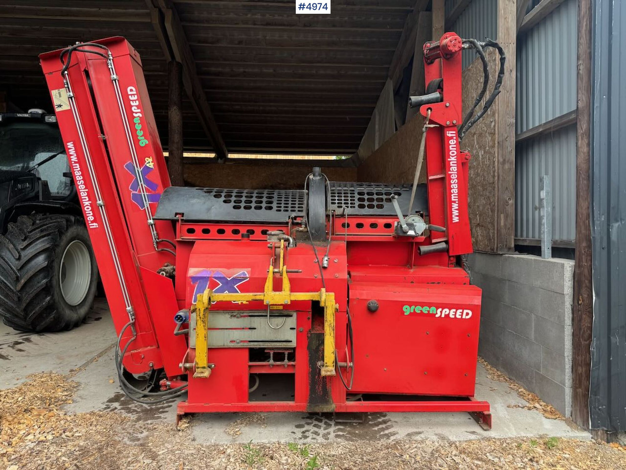 2008 Hakki Pilke 1X 42 Greenspeed wood chipper - Maquinaria forestal: foto 2 2008 Hakki Pilke 1X 42 Greenspeed wood chipper - Maquinaria forestal: foto 2