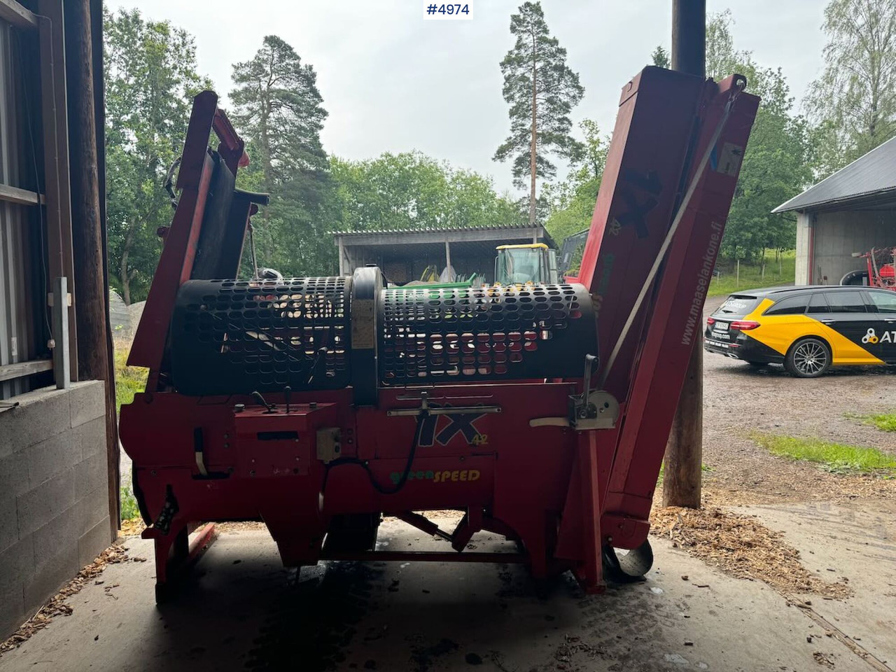 2008 Hakki Pilke 1X 42 Greenspeed wood chipper - Maquinaria forestal: foto 5 2008 Hakki Pilke 1X 42 Greenspeed wood chipper - Maquinaria forestal: foto 5