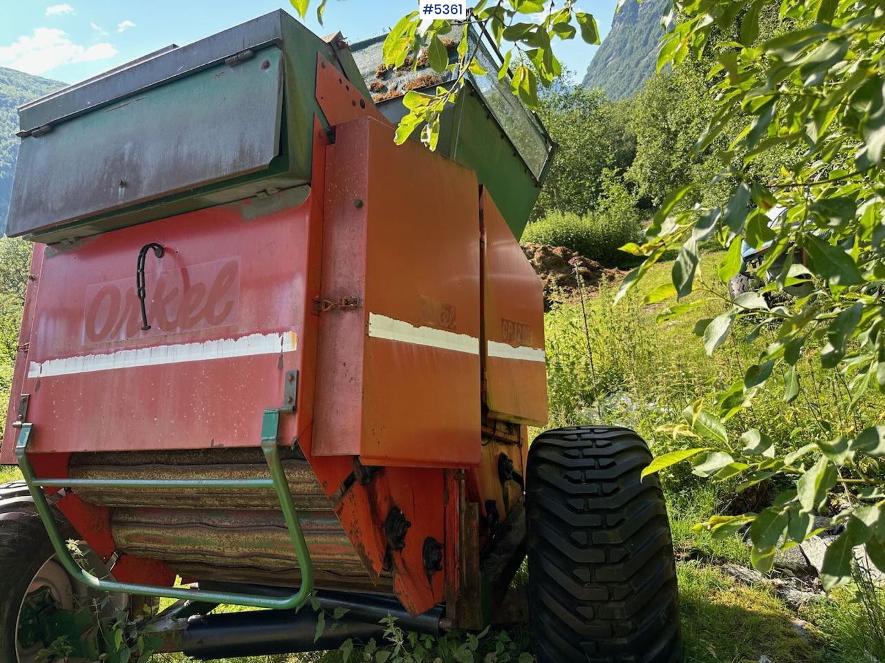 Maquinaria de henificación Orkel  GP 1200 round baler.: foto 6