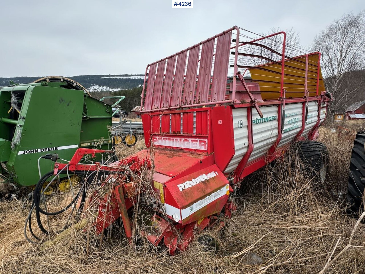 Pottinger 514 MUE Forage wagon - Maquinaria de henificación: foto 1 Pottinger 514 MUE Forage wagon - Maquinaria de henificación: foto 1