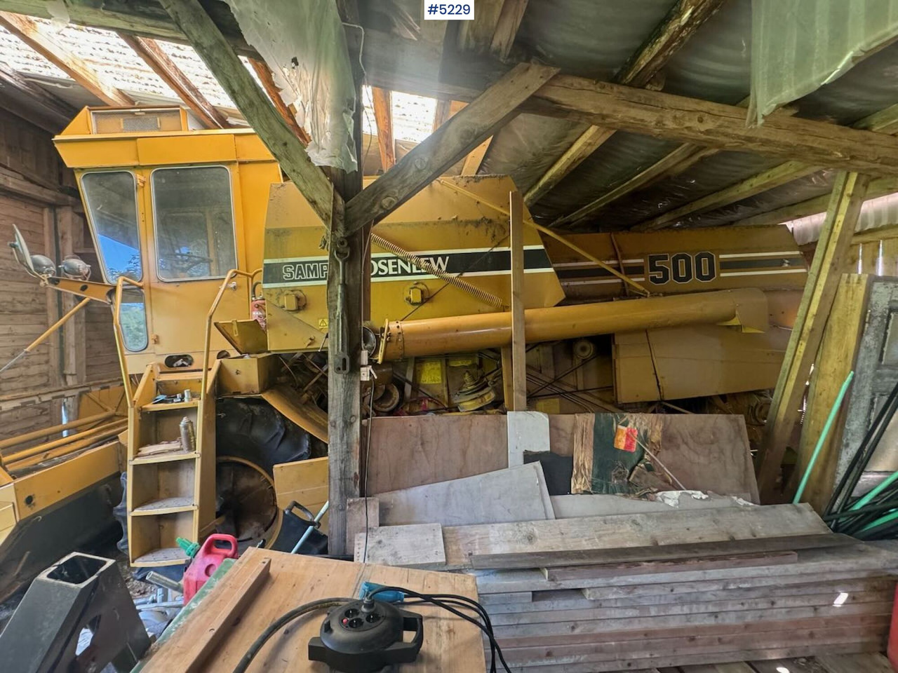 Cosechadora de granos Sampo Rosenlew 500: foto 6