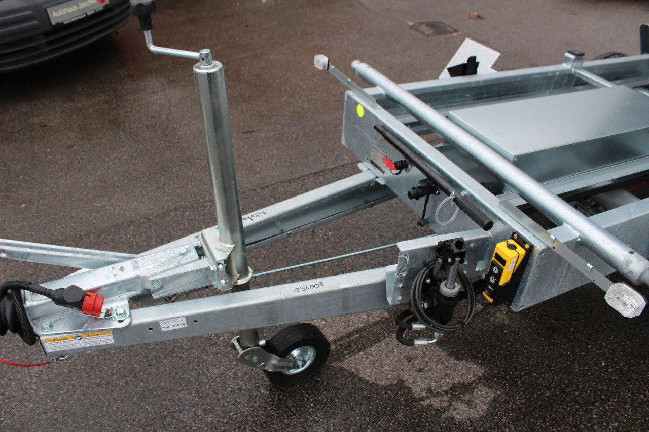 Remolque volquete Humbaur HTK 2700.27 Alu E-Pumpe Kipper Dreiseitenkipper: foto 16