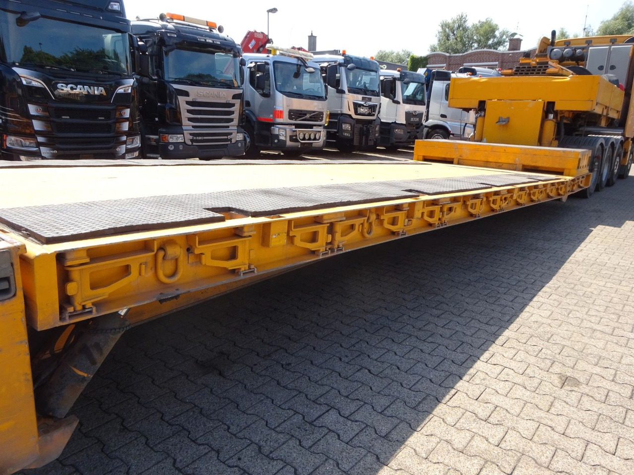 Semirremolque góndola rebajadas Faymonville 4 Achser Tiefbett abnehmbarem S-Hals ausziehbar: foto 10