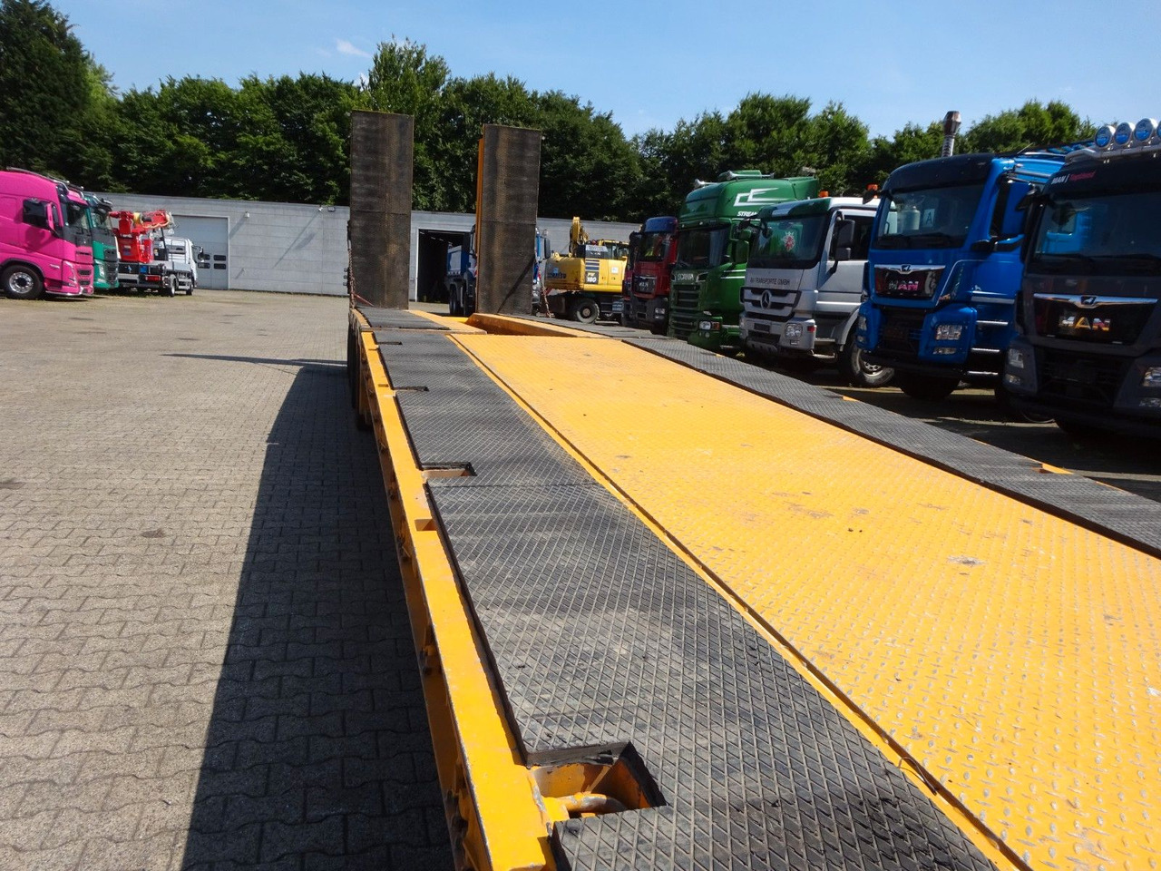 Semirremolque góndola rebajadas Faymonville 4 Achser Tiefbett abnehmbarem S-Hals ausziehbar: foto 12