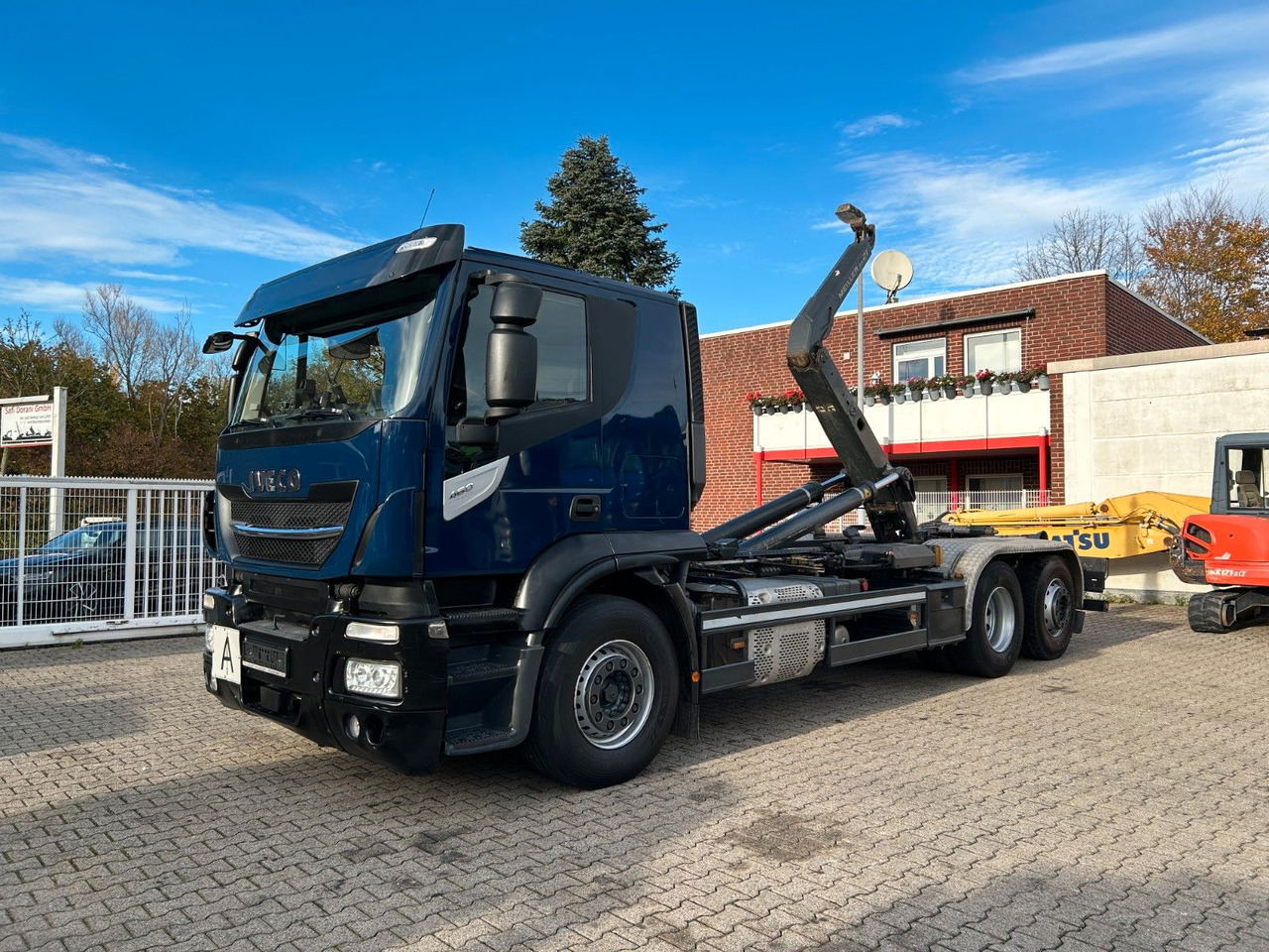 Iveco 460 Stralis MEILLER Abroller mit LIft-Lenkachse - Camión multibasculante: foto 1 Iveco 460 Stralis MEILLER Abroller mit LIft-Lenkachse - Camión multibasculante: foto 1