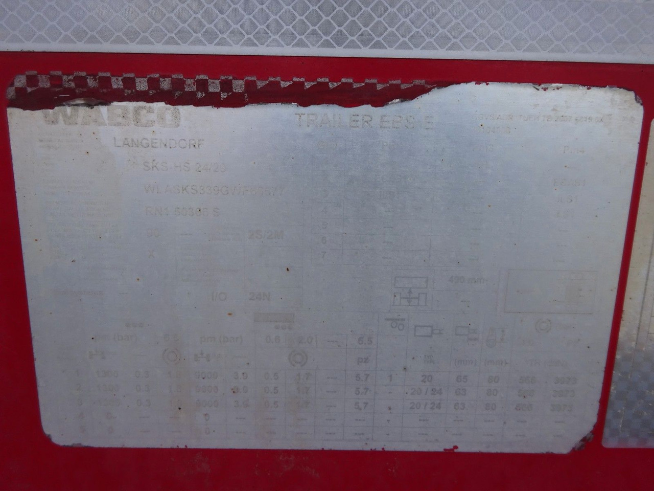 Semirremolque volquete Langendorf Kippauflieger mit 3 Achsen Stahl: foto 12