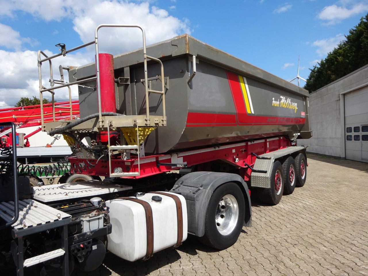 Semirremolque volquete Langendorf Kippauflieger mit 3 Achsen Stahl: foto 7