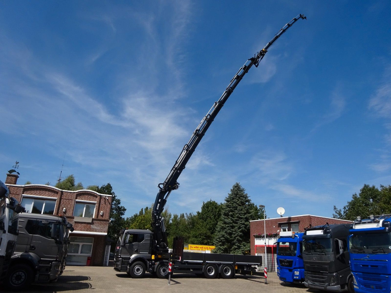 MAN 35.510 P+ 955 Effer jib Seilwind(100t Meterkran MAN 35.510 P+ 955 Effer jib Seilwind(100t Meterkran - Camión grúa, Camión caja abierta: foto 4 MAN 35.510 P+ 955 Effer jib Seilwind(100t Meterkran MAN 35.510 P+ 955 Effer jib Seilwind(100t Meterkran - Camión grúa, Camión caja abierta: foto 4