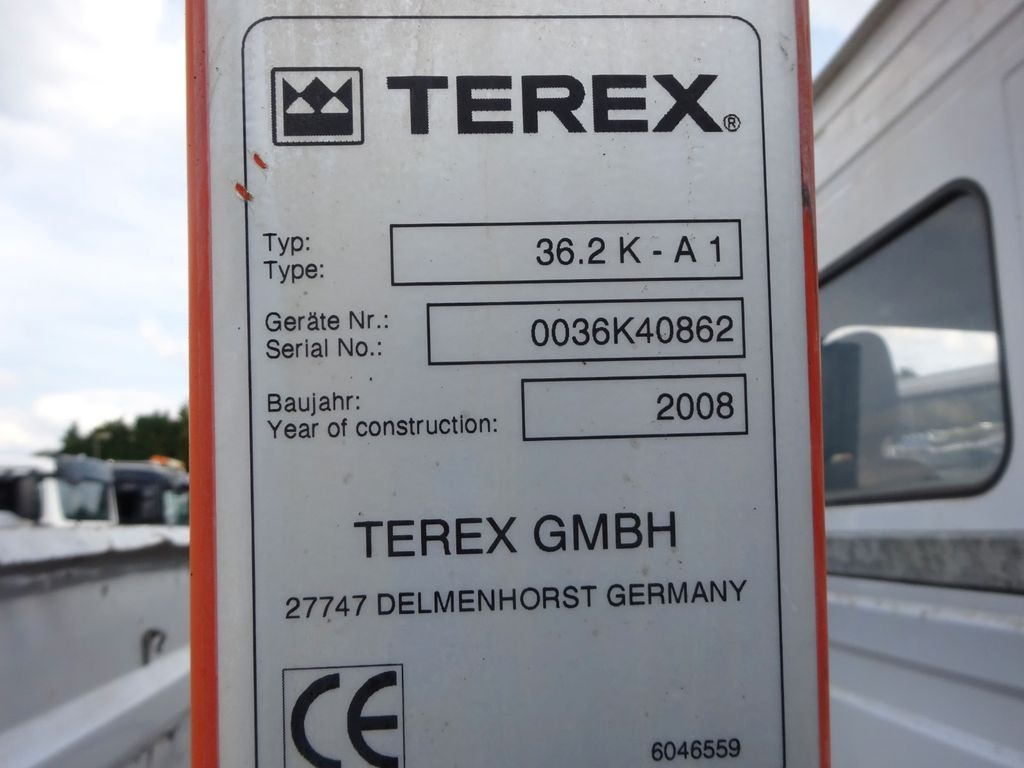 Volquete furgoneta Mercedes-Benz 818 Atego MEILLER 3Skipper + Terex 36.2 Kran 4x2 Mercedes-Benz 818 Atego MEILLER 3Skipper + Terex 36.2 Kran 4x2: foto 15