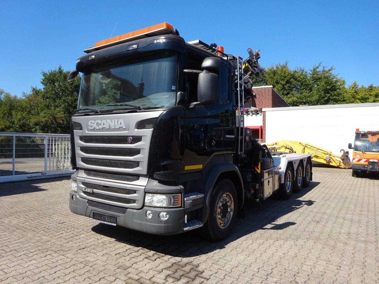 Scania R490 Abroller + HIAB 302E-6 Bj.2021 !Kran TRIDEM Scania R490 Abroller + HIAB 302E-6 Bj.2021 !Kran TRIDEM - Camión multibasculante, Camión grúa: foto 5 Scania R490 Abroller + HIAB 302E-6 Bj.2021 !Kran TRIDEM Scania R490 Abroller + HIAB 302E-6 Bj.2021 !Kran TRIDEM - Camión multibasculante, Camión grúa: foto 5