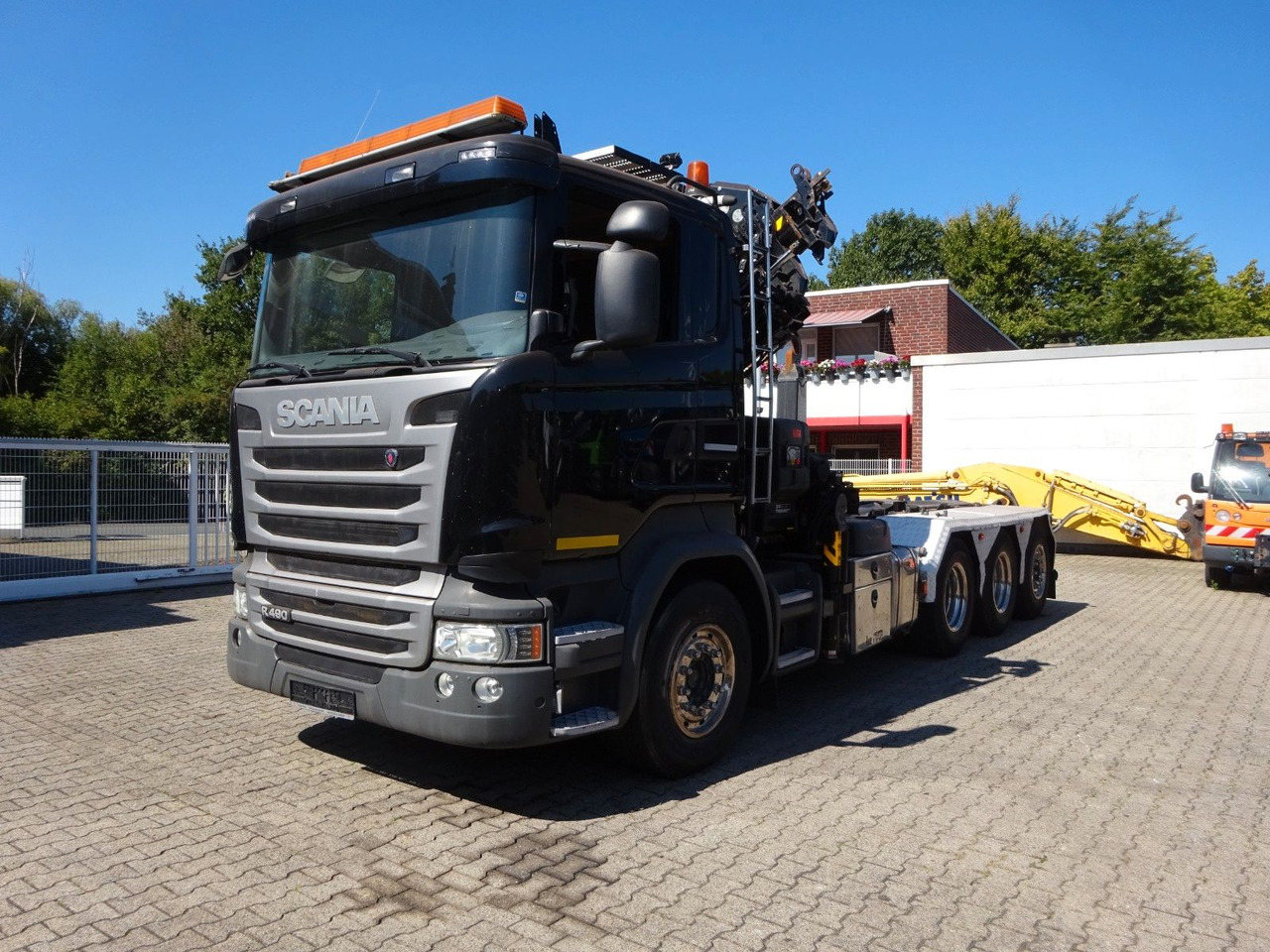 Scania R490 Abroller + HIAB 302E-6 Bj.2021 !Kran TRIDEM Scania R490 Abroller + HIAB 302E-6 Kran *BJ 2021* - Camión grúa, Camión multibasculante: foto 5 Scania R490 Abroller + HIAB 302E-6 Bj.2021 !Kran TRIDEM Scania R490 Abroller + HIAB 302E-6 Kran *BJ 2021* - Camión grúa, Camión multibasculante: foto 5
