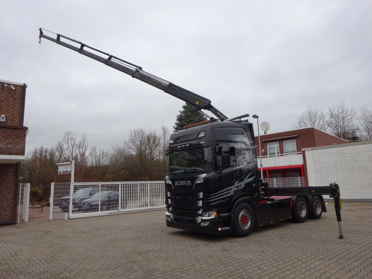 Scania R650 V8 SZM + PK19001SLD Kran Scania R650 V8 SZM + PK19001SLD Kran - Camión grúa, Cabeza tractora: foto 1 Scania R650 V8 SZM + PK19001SLD Kran Scania R650 V8 SZM + PK19001SLD Kran - Camión grúa, Cabeza tractora: foto 1