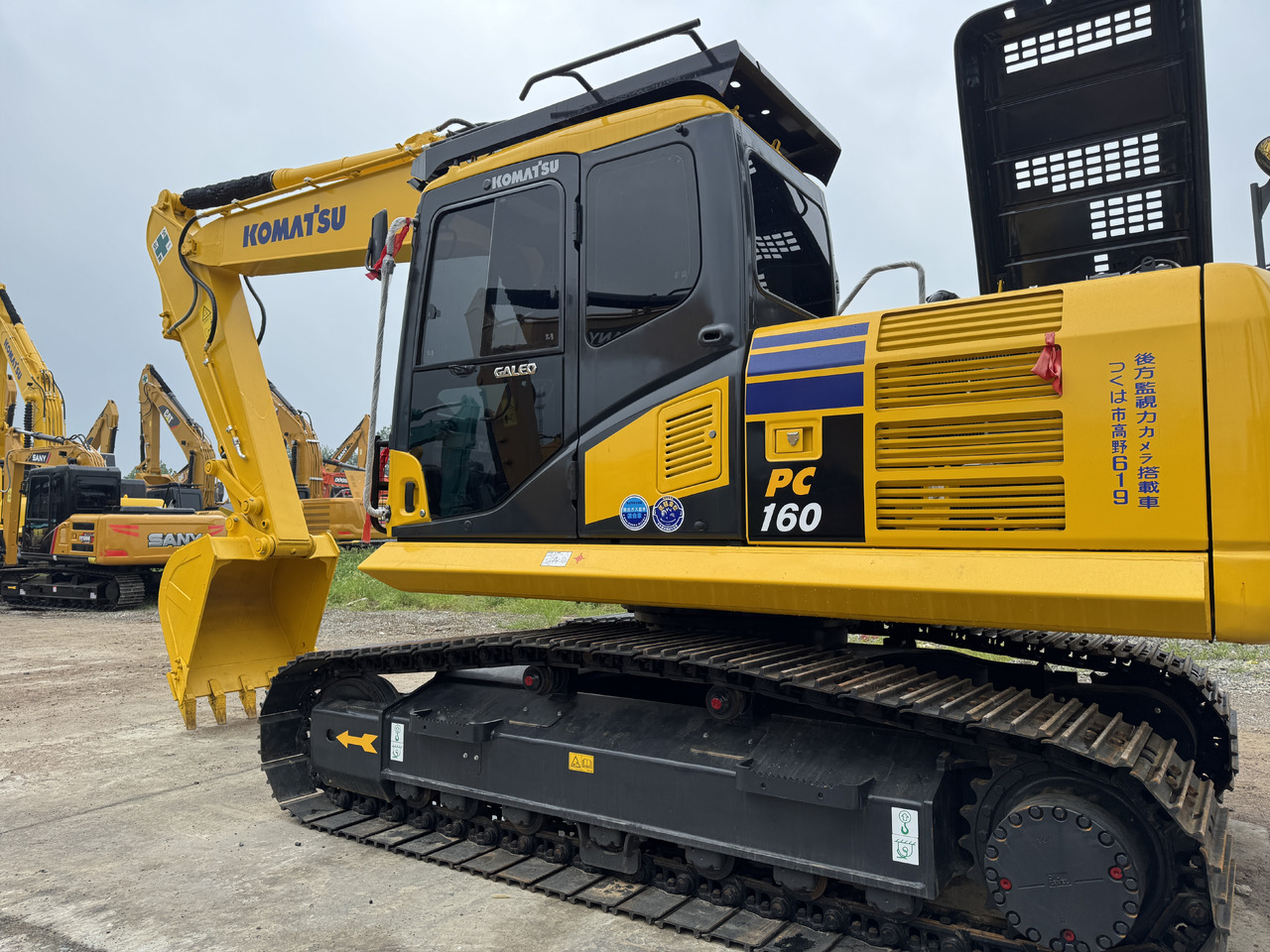 KOMATSU PC160 - Excavadora de cadenas: foto 1 KOMATSU PC160 - Excavadora de cadenas: foto 1