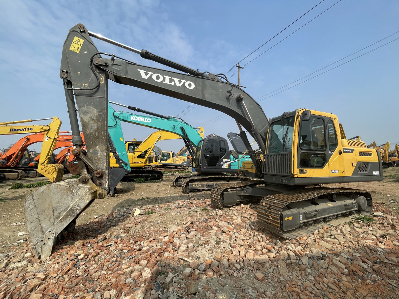 VOLVO EC200D - Excavadora de cadenas: foto 3 VOLVO EC200D - Excavadora de cadenas: foto 3