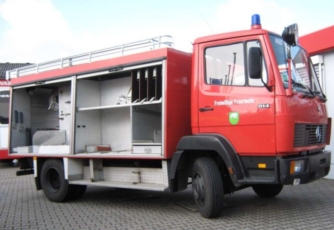 1989 Mercedes-Benz 814 / Redningsbil - Camión de bomberos: foto 2 1989 Mercedes-Benz 814 / Redningsbil - Camión de bomberos: foto 2