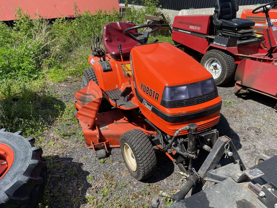 2000 Kubota G1700//Sitteklipper med feier og oppsamler - Cortacésped: foto 4 2000 Kubota G1700//Sitteklipper med feier og oppsamler - Cortacésped: foto 4