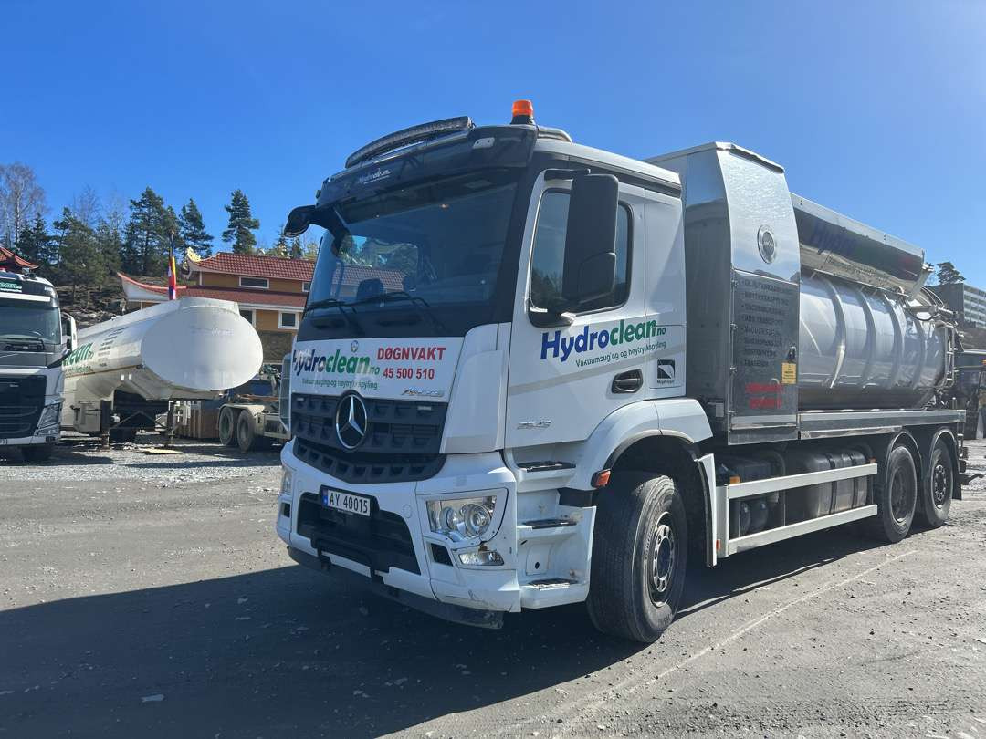 2019 Kombibil MERCEDES-BENZ AROCS 2543 KDIR EU-godkjent Euroklasse 6T - Otros maquinaria: foto 1 2019 Kombibil MERCEDES-BENZ AROCS 2543 KDIR EU-godkjent Euroklasse 6T - Otros maquinaria: foto 1