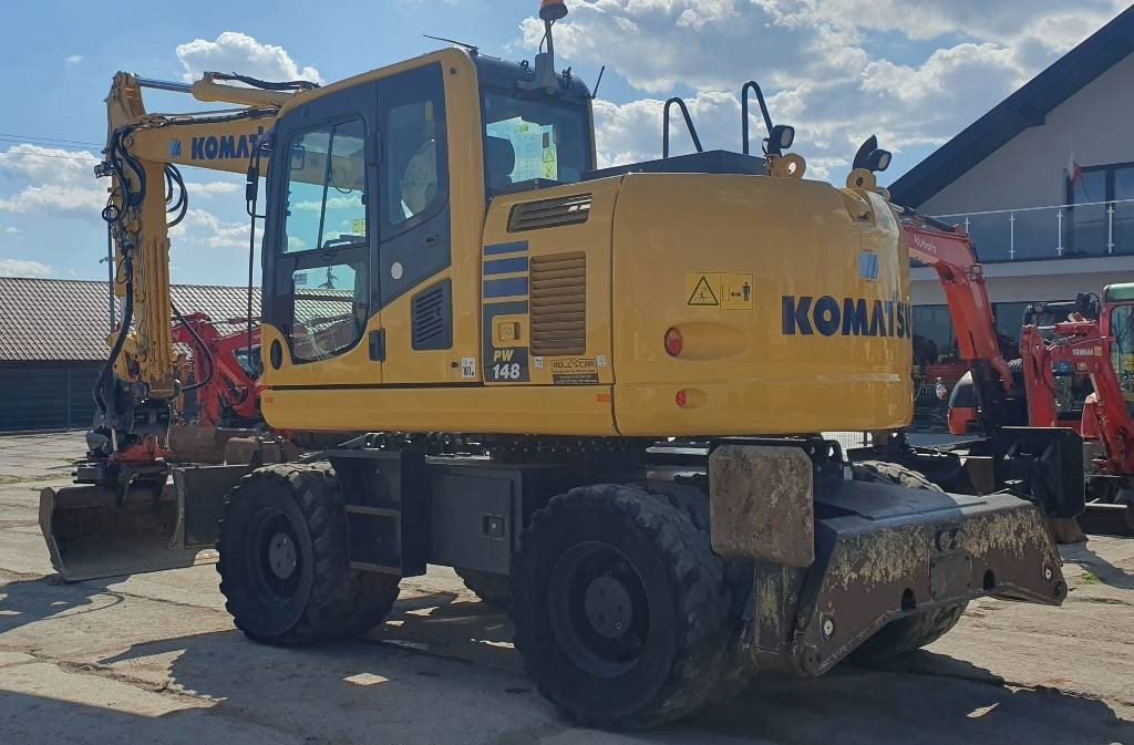 Komatsu PW148-10 - Excavadora de ruedas: foto 2 Komatsu PW148-10 - Excavadora de ruedas: foto 2