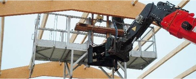 Manitou OHR Platform 1000 kg - Implemento para Maquinaria de construcción: foto 1 Manitou OHR Platform 1000 kg - Implemento para Maquinaria de construcción: foto 1