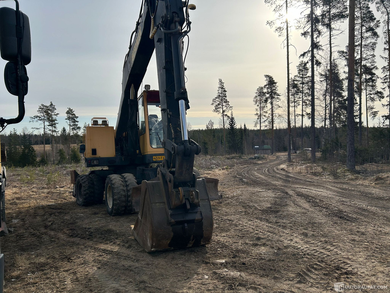 Åkerman H7 MC Pyörällustainen kaivinkone etupuskulevyllä, 1991, Kruunupyy - Excavadora de ruedas: foto 5 Åkerman H7 MC Pyörällustainen kaivinkone etupuskulevyllä, 1991, Kruunupyy - Excavadora de ruedas: foto 5