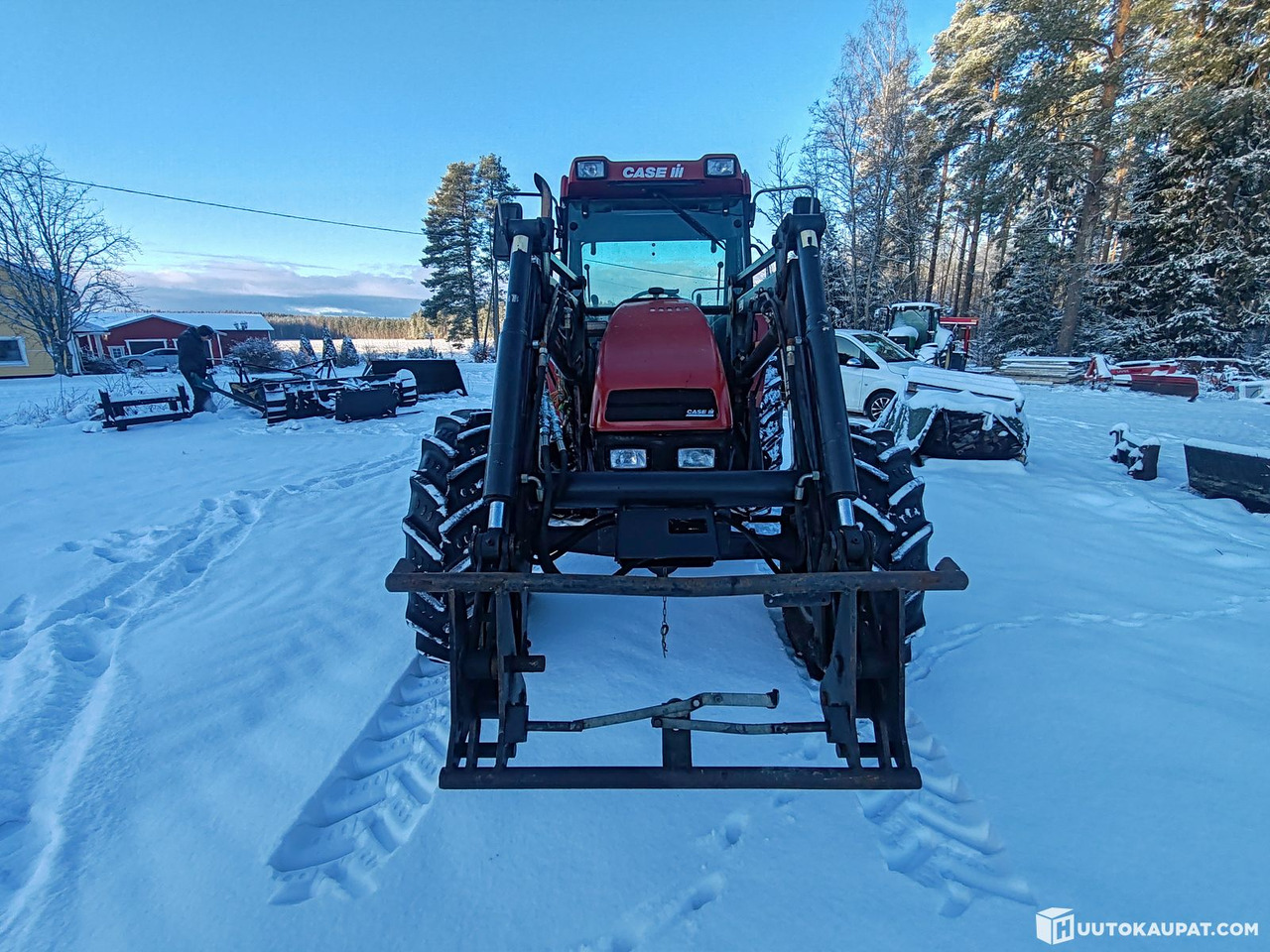 Case IH CS75 traktori etukuormaajalla, 3912H, 2003, Alajärvi - Tractor: foto 4 Case IH CS75 traktori etukuormaajalla, 3912H, 2003, Alajärvi - Tractor: foto 4