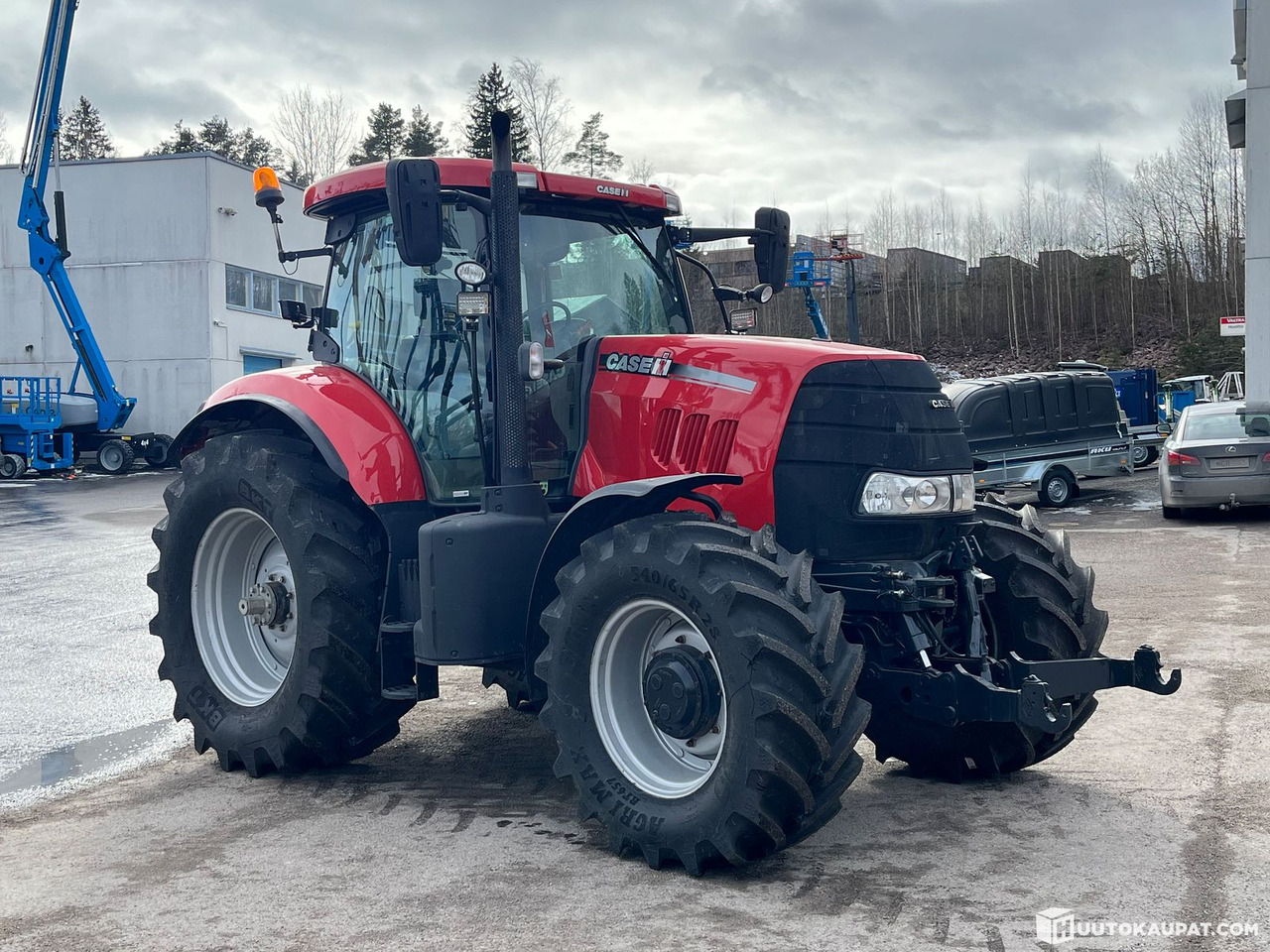 Case IH Puma 160, tractor with front linkage, 6,581 h, 2014, Espoo - Tractor: foto 2 Case IH Puma 160, tractor with front linkage, 6,581 h, 2014, Espoo - Tractor: foto 2