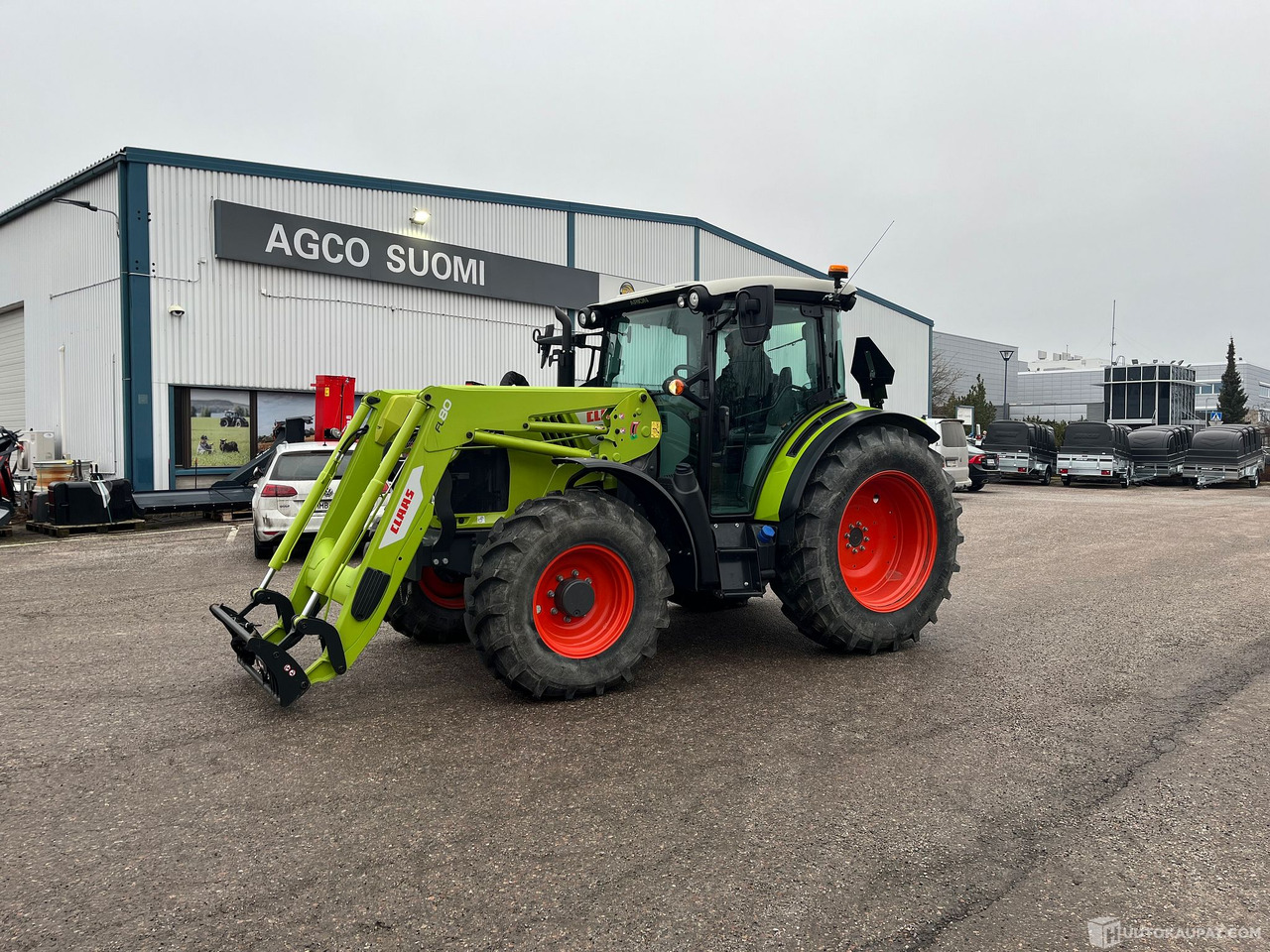 Tractor Claas Arion 420 traktori kuormaajalla, 2020, INTEXW, Salo: foto 6