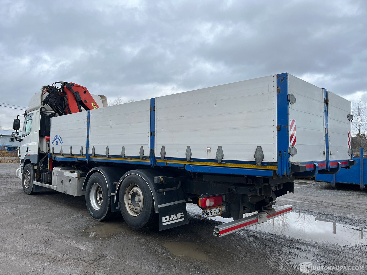 Camión caja abierta, Camión grúa Daf CF85.460 FAN, 2013, Kangasala: foto 7 Camión caja abierta, Camión grúa Daf CF85.460 FAN, 2013, Kangasala: foto 7