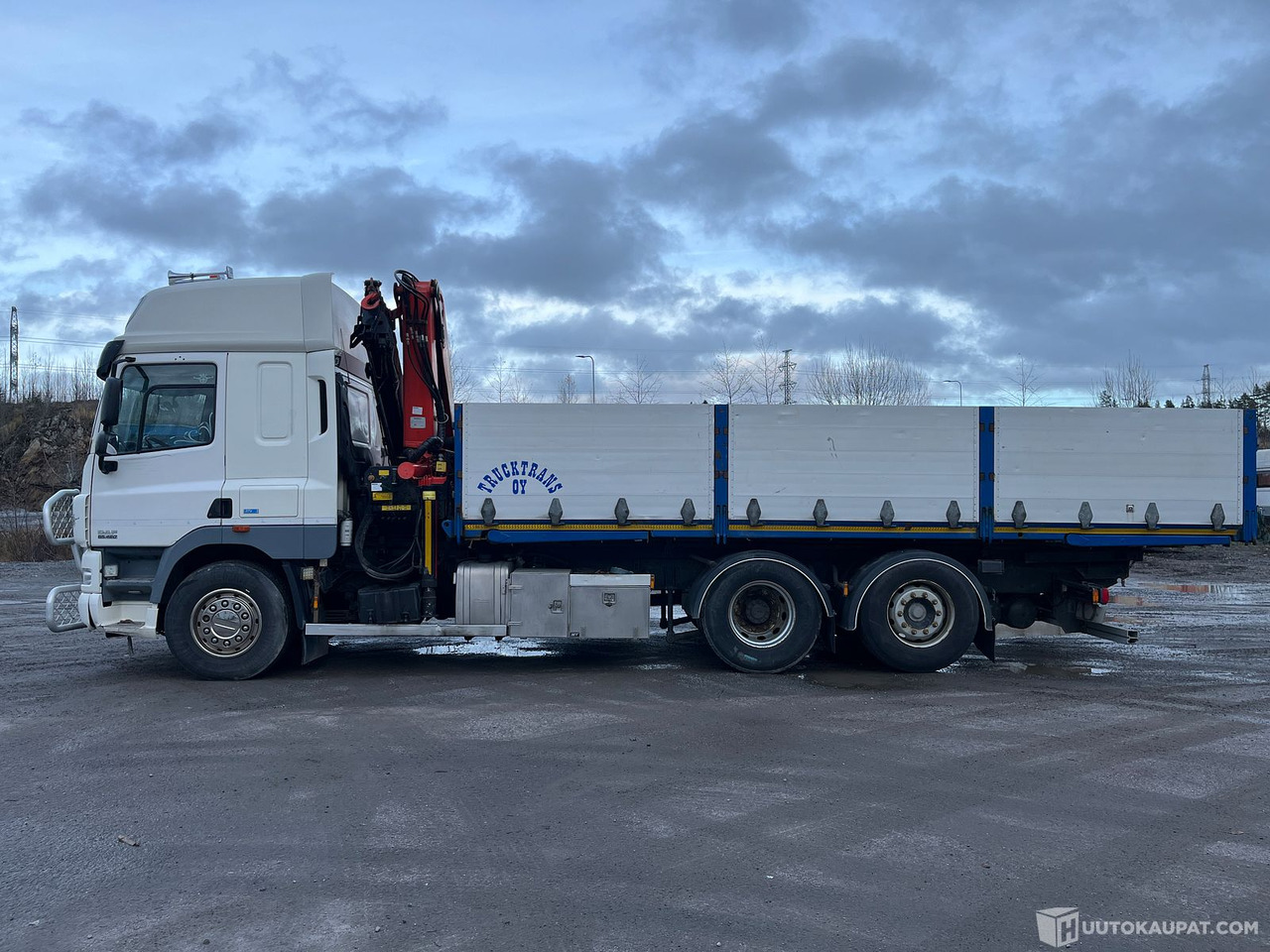 Camión caja abierta, Camión grúa Daf CF85.460 FAN, 2013, Kangasala: foto 6 Camión caja abierta, Camión grúa Daf CF85.460 FAN, 2013, Kangasala: foto 6