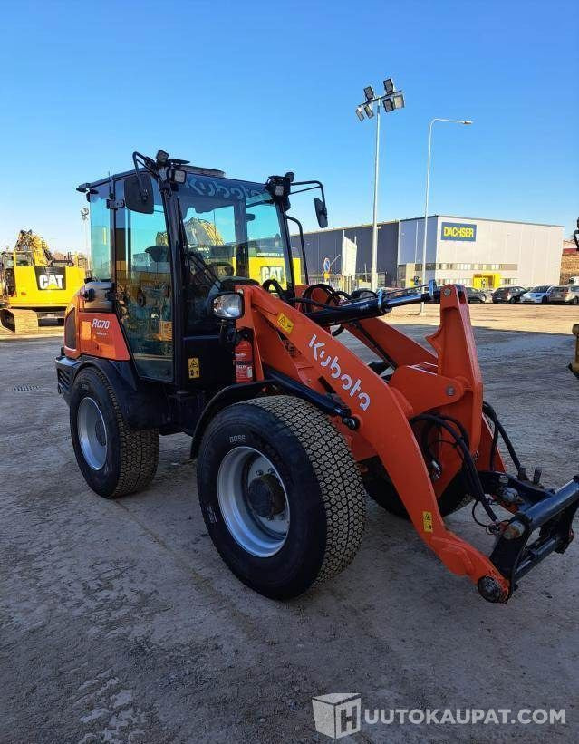 Kubota R070, 2022, 641 h Kuormaaja Uutta vastaava, Pirkkala - Cargadora de ruedas: foto 1 Kubota R070, 2022, 641 h Kuormaaja Uutta vastaava, Pirkkala - Cargadora de ruedas: foto 1