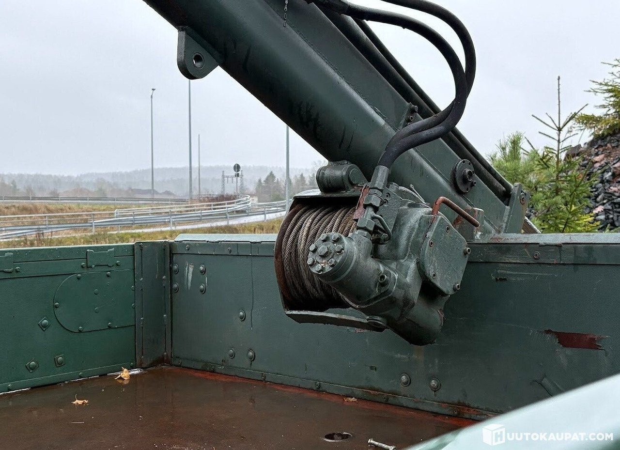 Camión volquete, Camión grúa Mercedes-Benz UNIMOG, 5-seat cab, NUMMI crane, 1980, Vihti: foto 13