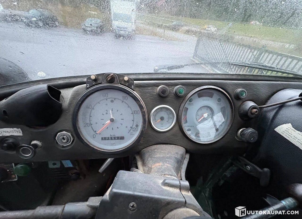 Camión volquete, Camión grúa Mercedes-Benz UNIMOG, 5-seat cab, NUMMI crane, 1980, Vihti: foto 18