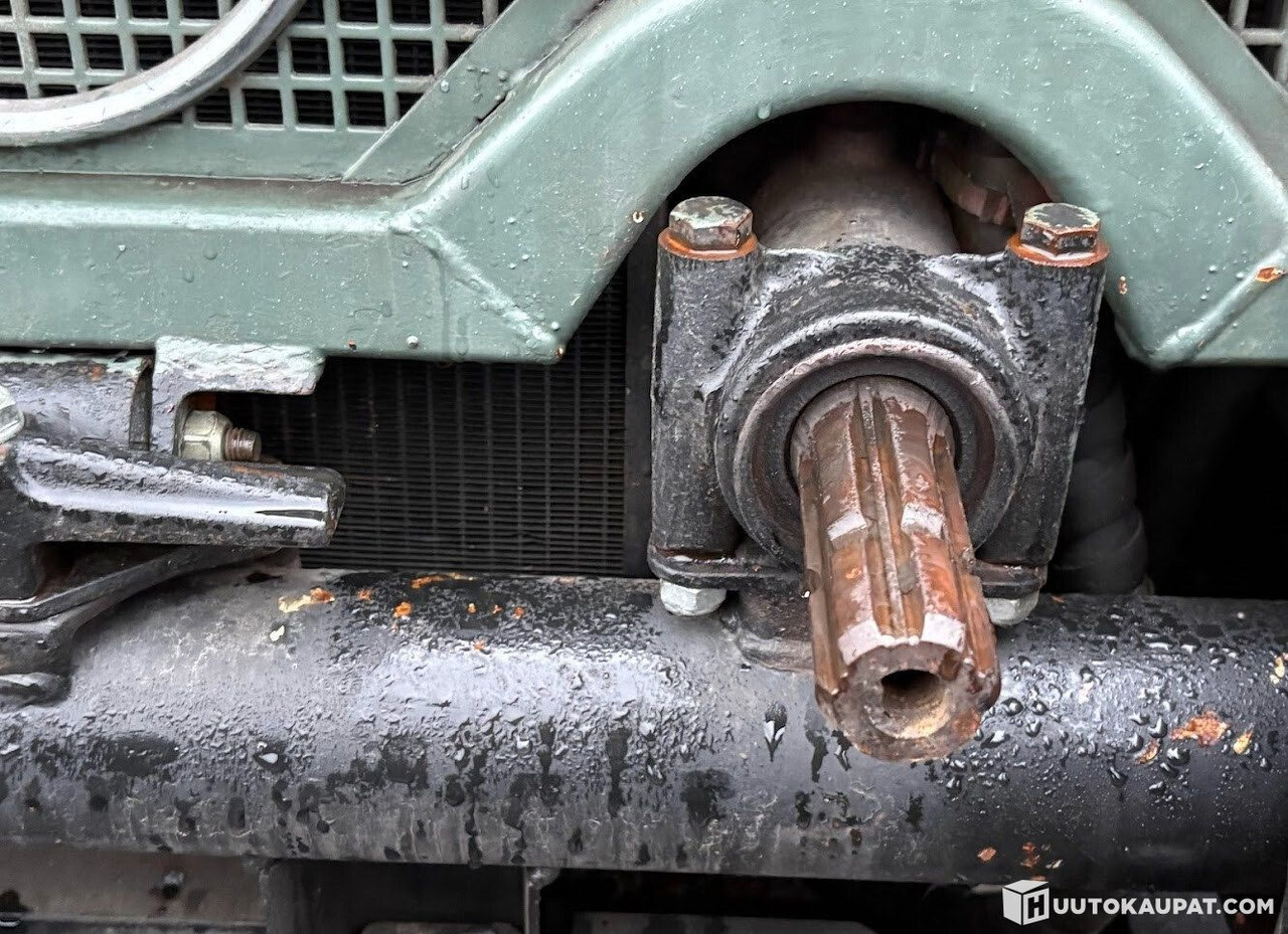 Camión volquete, Camión grúa Mercedes-Benz UNIMOG, 5-seat cab, NUMMI crane, 1980, Vihti: foto 14