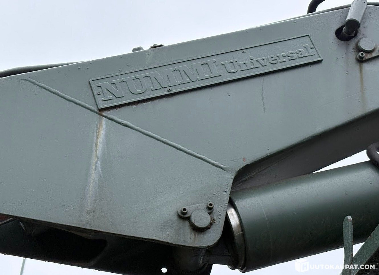 Camión volquete, Camión grúa Mercedes-Benz UNIMOG, 5-seat cab, NUMMI crane, 1980, Vihti: foto 8