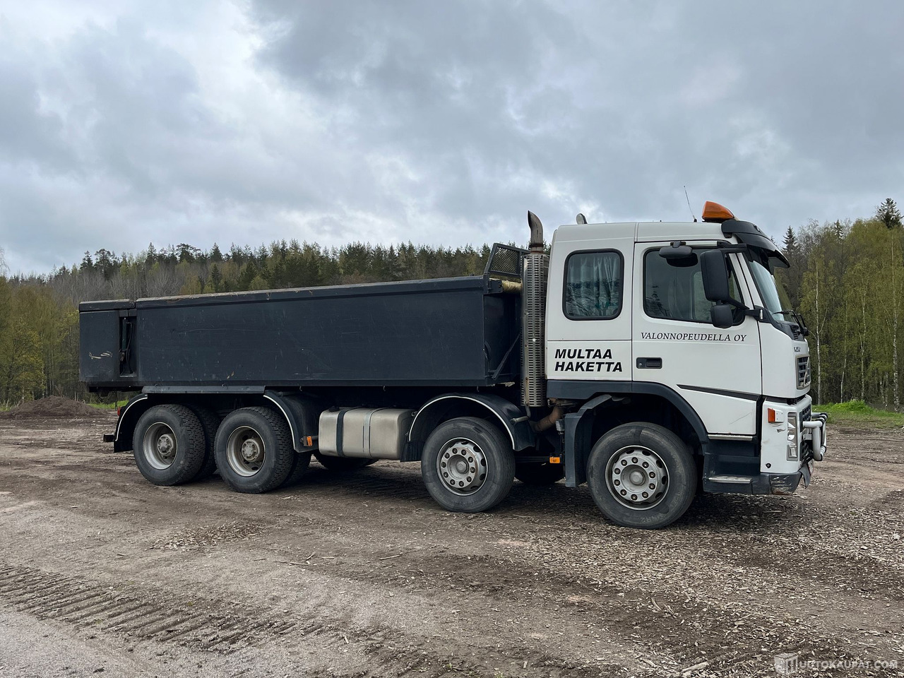 Camión volquete Volvo FM12, maansiirtokuorma-auto kipillä, 8X4, 2005, Vihti: foto 10