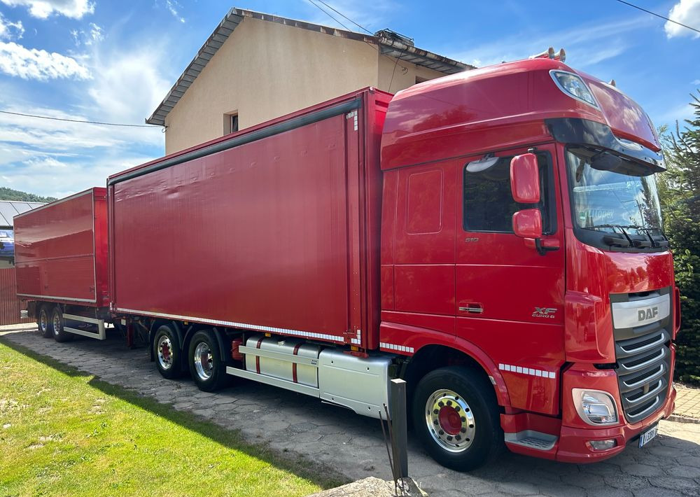 DAF XF 510 NAPOJÓWKA z Niemiec Retarder TOP ALUFELGI / FULL OPCJA / super space 106.510 106.460 480 530 najlepszy motor 6x2 26.510 26.460 - Camión lona: foto 4 DAF XF 510 NAPOJÓWKA z Niemiec Retarder TOP ALUFELGI / FULL OPCJA / super space 106.510 106.460 480 530 najlepszy motor 6x2 26.510 26.460 - Camión lona: foto 4