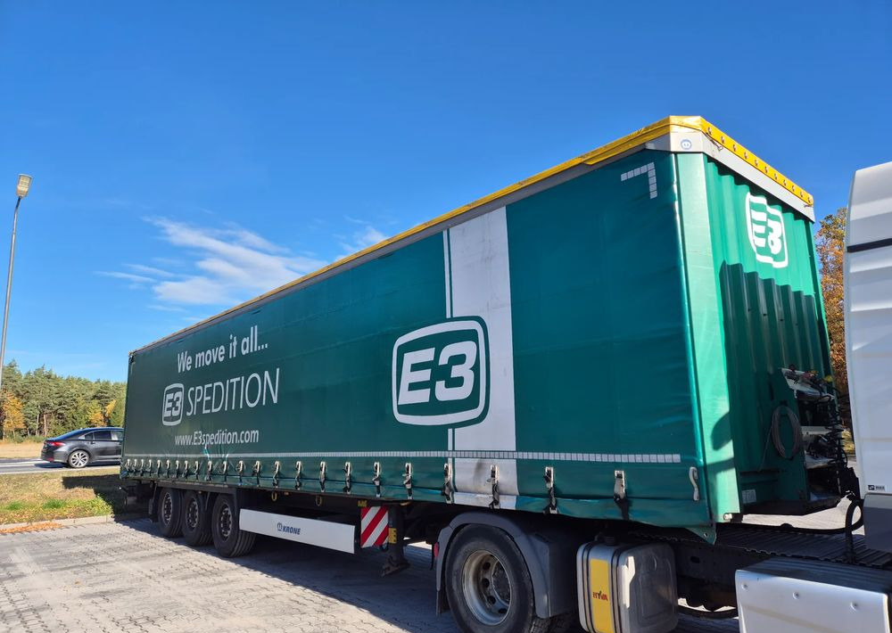 Krone BDE STANDARD PODNOSZONY DACH / z Niemiec PONADGABARYTY POSZERZANA OPONY 80% - Semirremolque lona: foto 1 Krone BDE STANDARD PODNOSZONY DACH / z Niemiec PONADGABARYTY POSZERZANA OPONY 80% - Semirremolque lona: foto 1