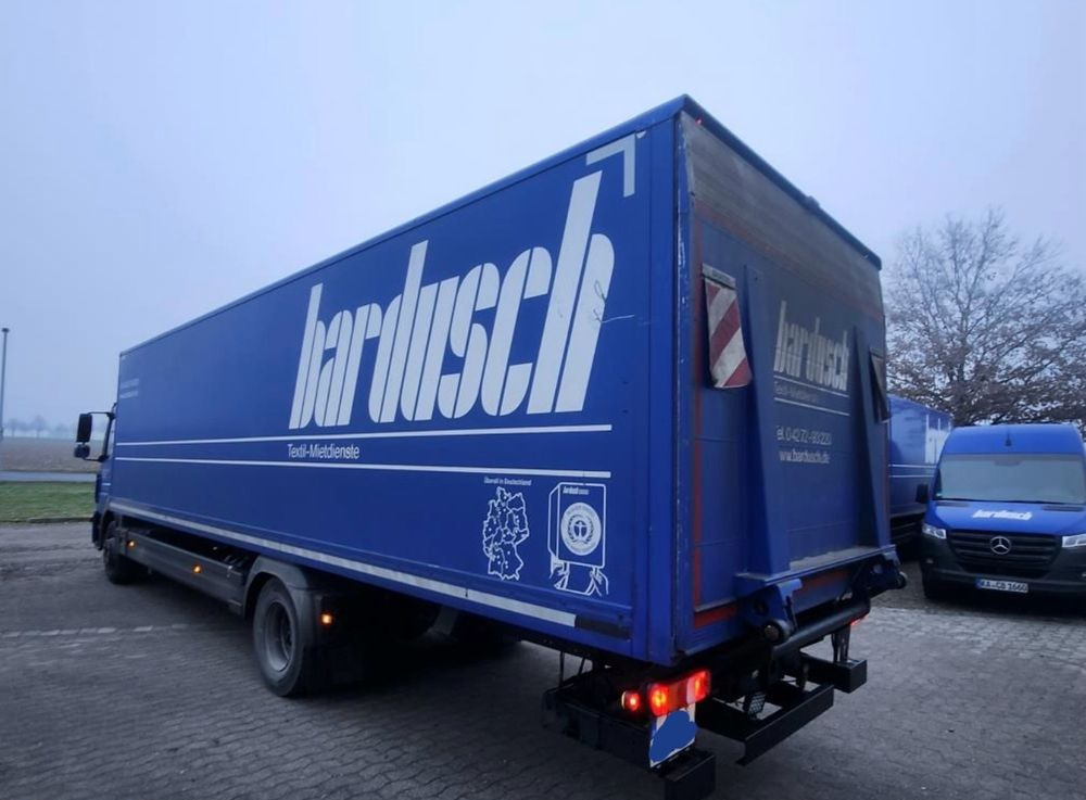 Camión caja cerrada Mercedes-Benz Atego 1524 Z Niemiec TOP 2018 Przód i tył na poduszkach 15t DMC / 7.45m 18 palet TOP STAN: foto 14