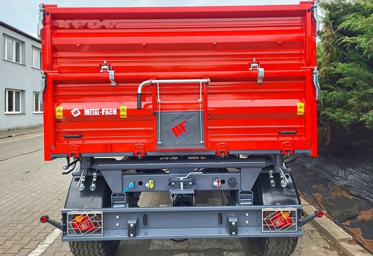 Metal-Fach T710/2 – 8t dwuosiowa - Remolque volquete agrícola: foto 3 Metal-Fach T710/2 – 8t dwuosiowa - Remolque volquete agrícola: foto 3
