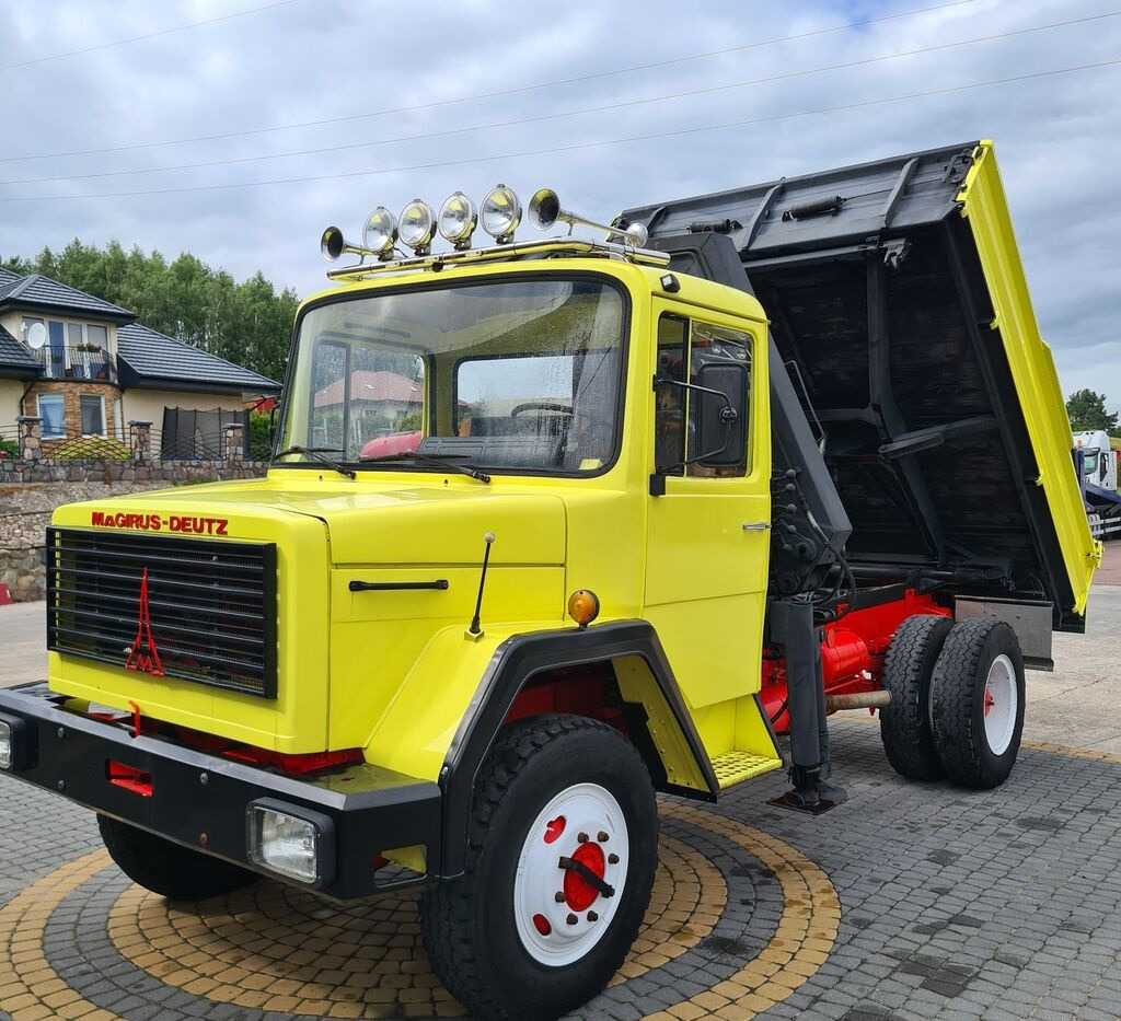 IVECO MAGIRUS STRALIS kiper 4x4 + HDS - Camión volquete, Camión grúa: foto 3 IVECO MAGIRUS STRALIS kiper 4x4 + HDS - Camión volquete, Camión grúa: foto 3