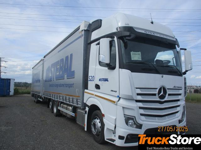 Mercedes-Benz Actros 2542 - Camión lona: foto 1 Mercedes-Benz Actros 2542 - Camión lona: foto 1