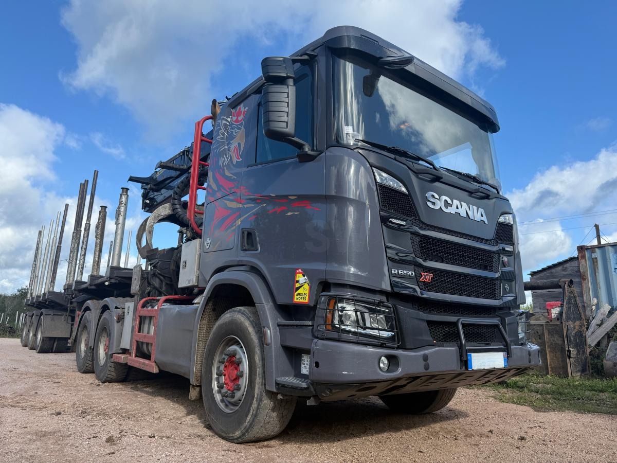 Scania R 650 A6x4HA V8 GRUE PALFINGER EPSILON S300L98 HPLS - Cabeza tractora: foto 2 Scania R 650 A6x4HA V8 GRUE PALFINGER EPSILON S300L98 HPLS - Cabeza tractora: foto 2