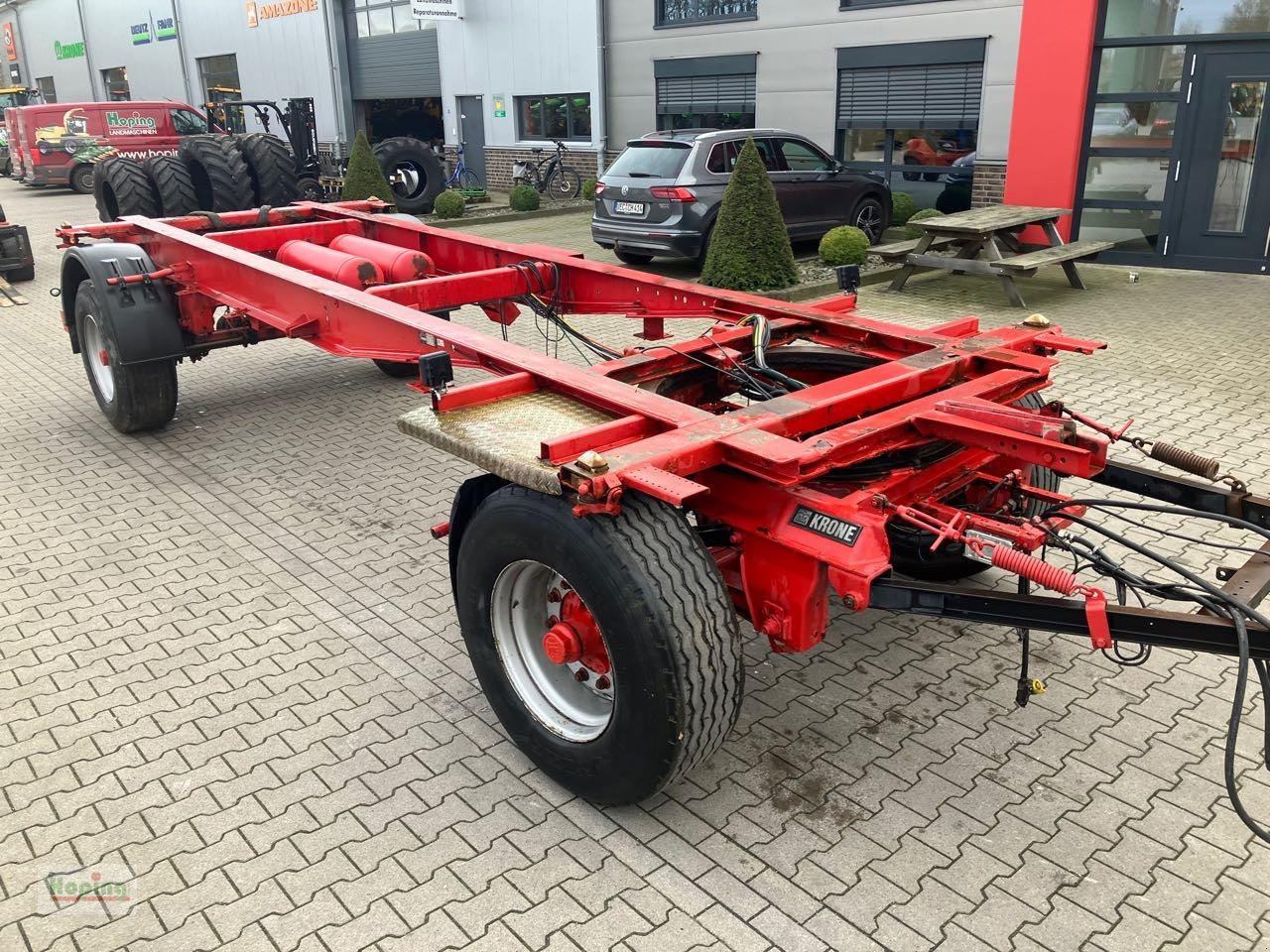Krone 19000 Laffette ohne Aufbau - Remolque portacontenedore/ Intercambiable: foto 3 Krone 19000 Laffette ohne Aufbau - Remolque portacontenedore/ Intercambiable: foto 3
