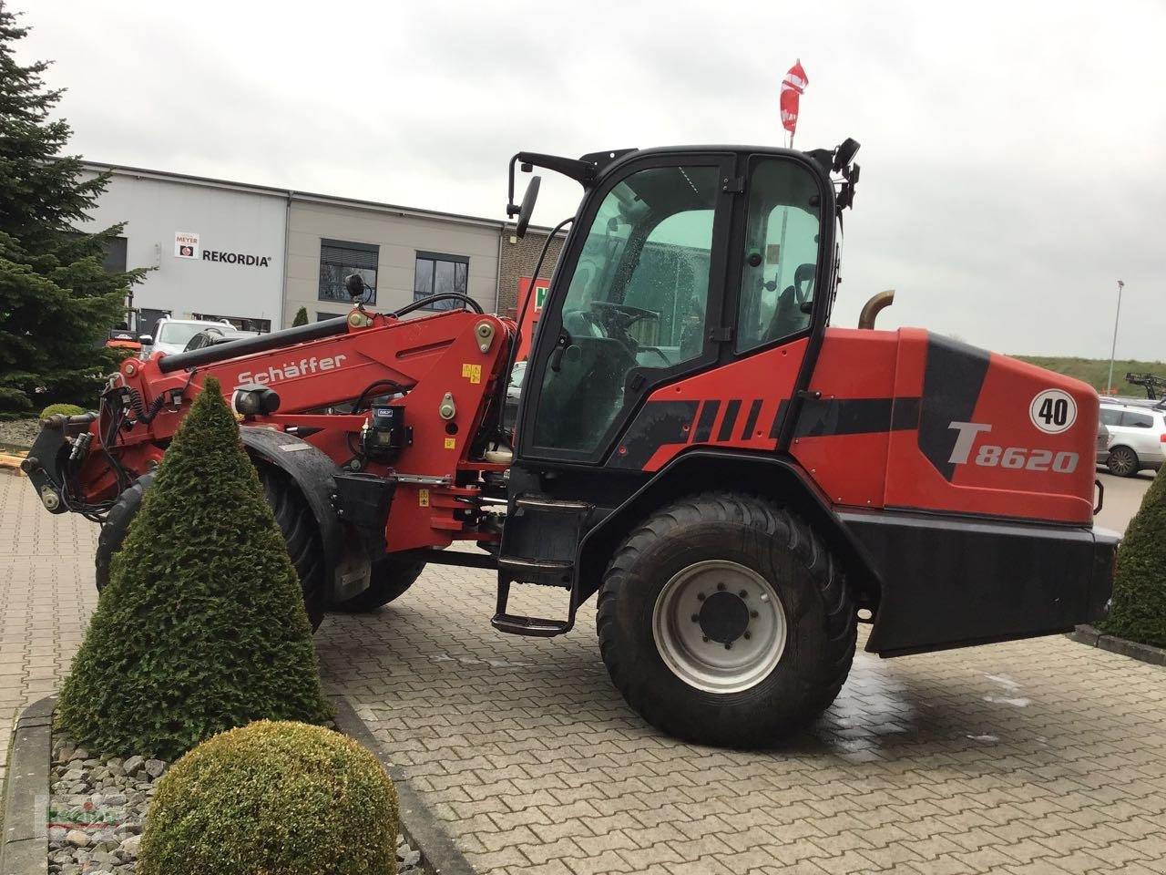 Schäffer 8620T - Cargadora de ruedas telescópica: foto 4 Schäffer 8620T - Cargadora de ruedas telescópica: foto 4